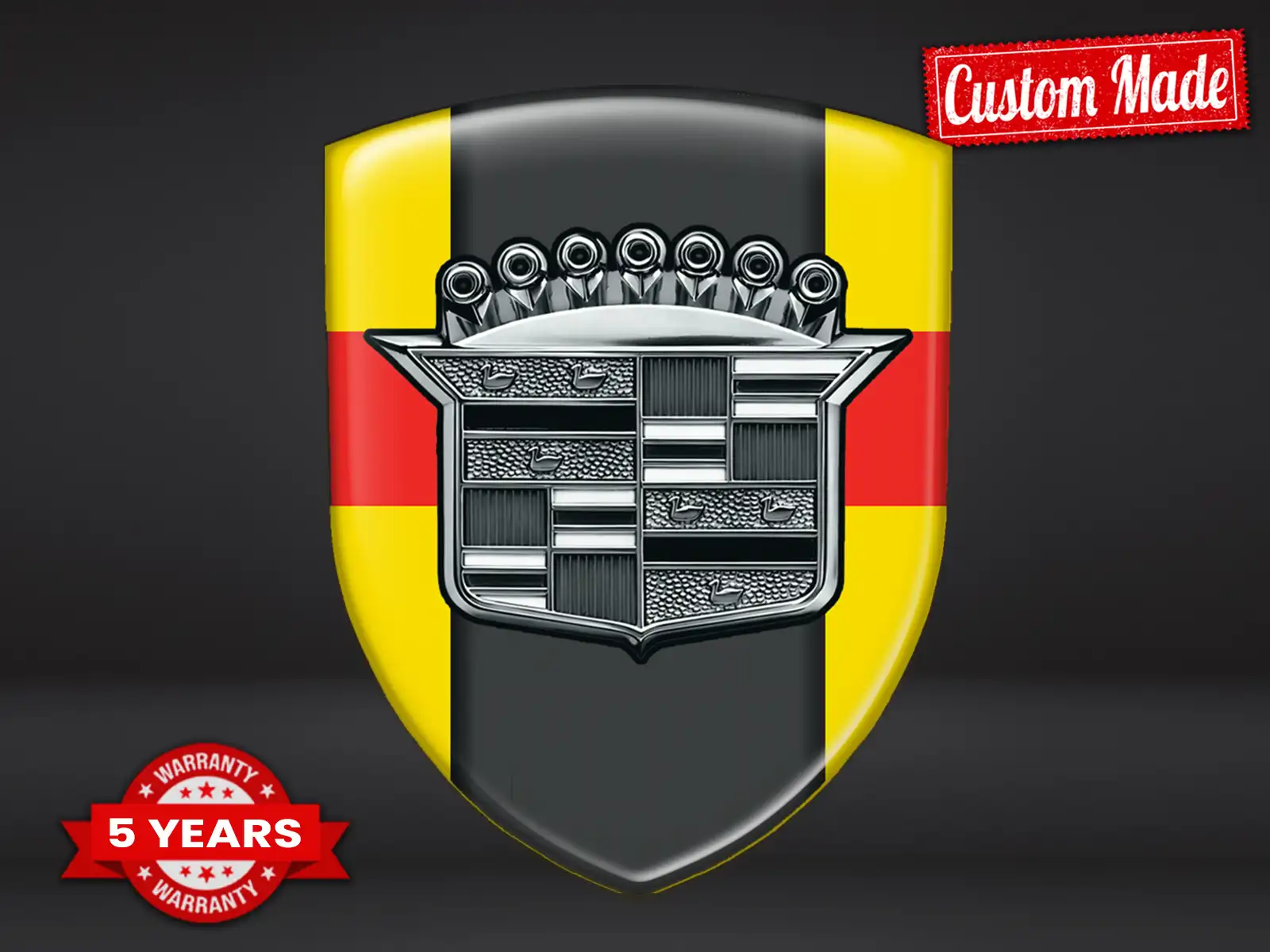 Cadillac Emblèmes Capot Pro Max Durables Stylé Performance ST